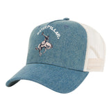Jockey Hombre Denim Trucker Cap Azul