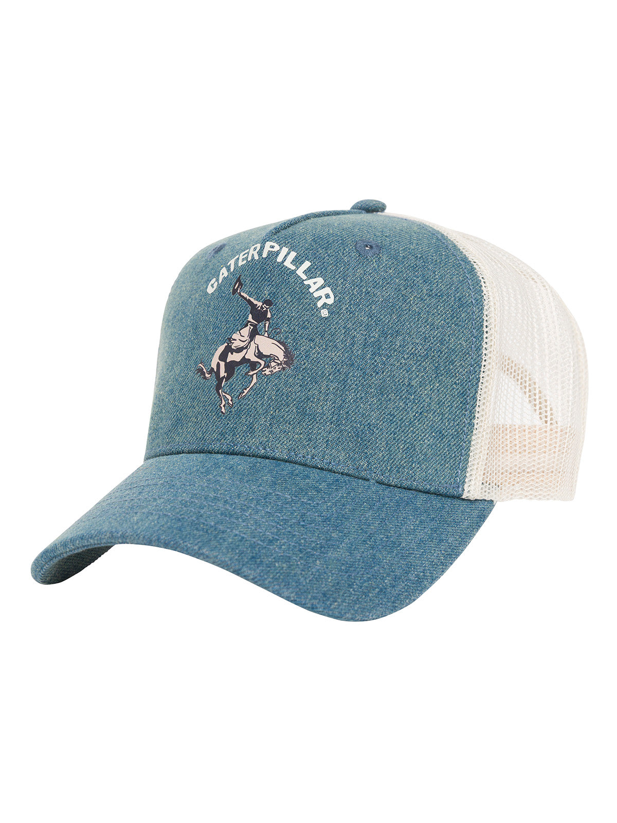 Jockey Hombre Denim Trucker Cap Azul