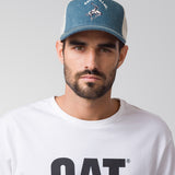Jockey Hombre Denim Trucker Cap Azul