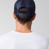 Jockey Hombre 5 Panel Logo Promo H Azul