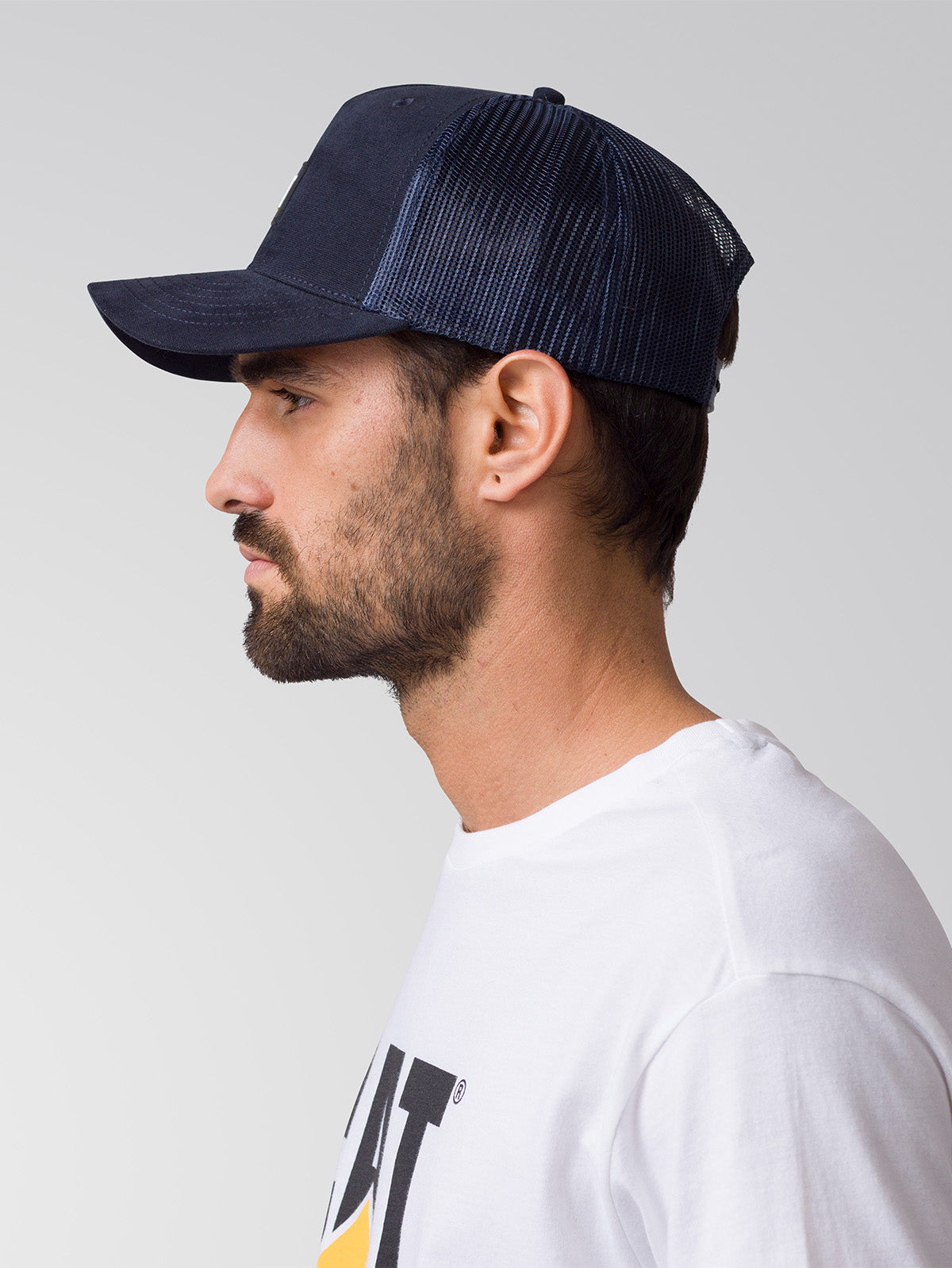 Jockey Hombre 5 Panel Logo Promo H Azul