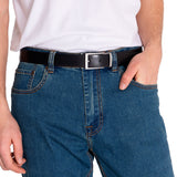 Cinturon Casual Hombre Foundation Dress Belt Negro Cat