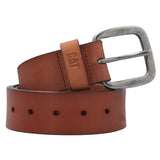 Cinturón Hombre CAT Do The Work Leather Belt - Café