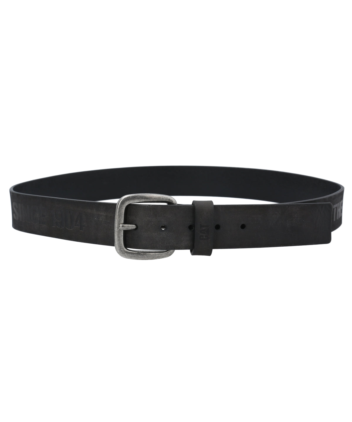 Cinturón Hombre CAT Do The Work Leather Belt - Negro