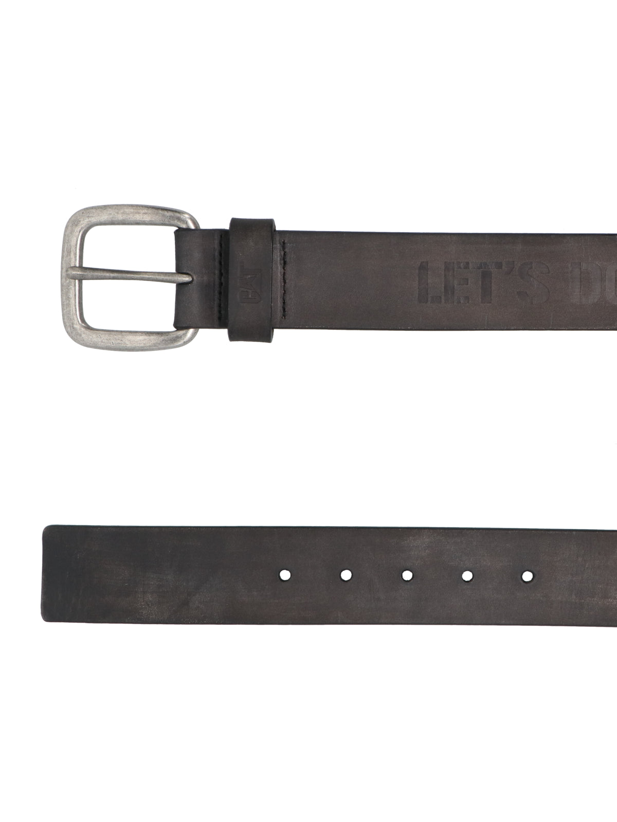 Cinturón Hombre CAT Do The Work Leather Belt - Negro