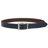 Cinturón de Cuero PU Hombre Reversible Café-Azul CAT