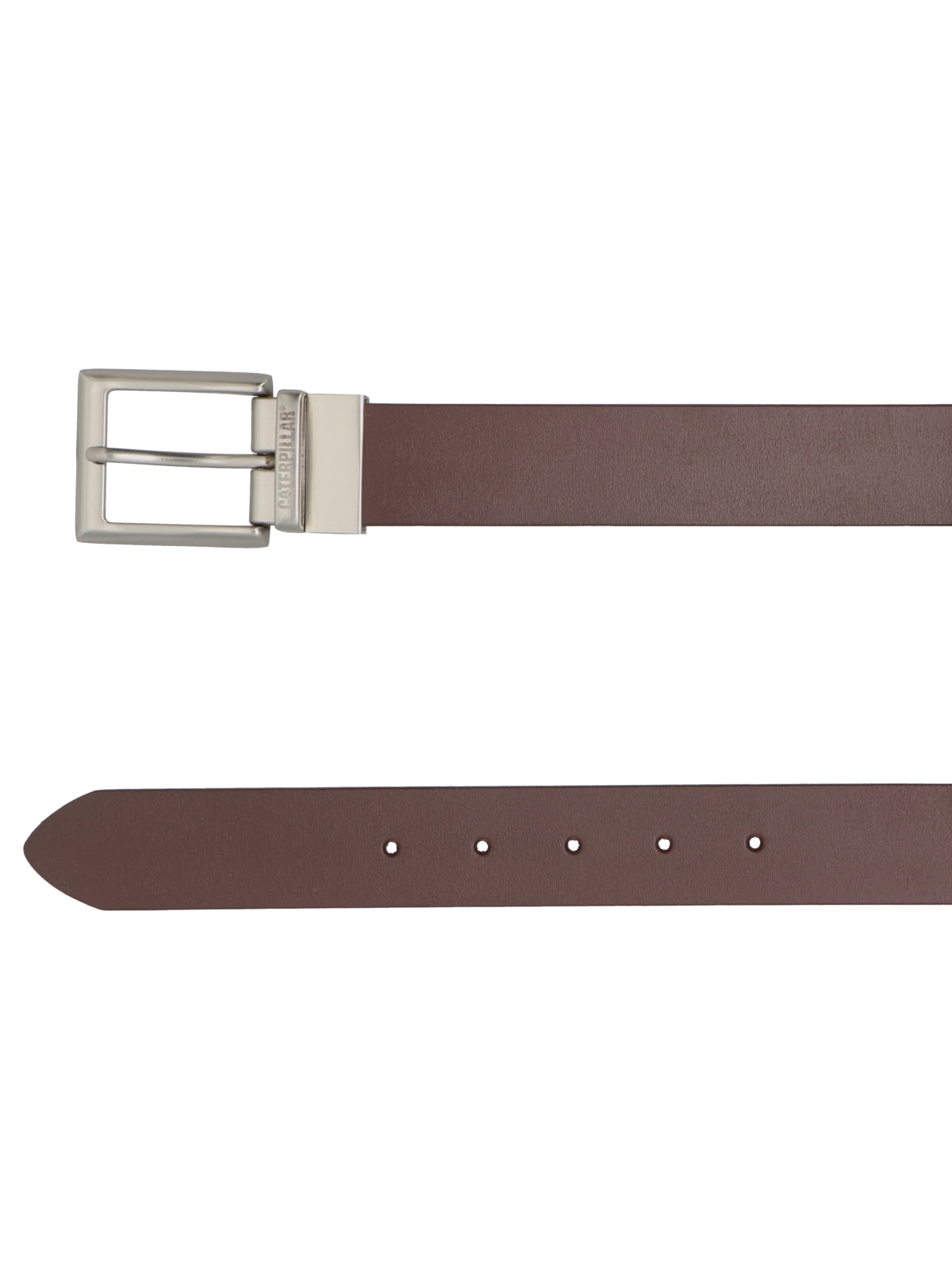 Cinturón de Cuero PU Hombre Reversible Café-Azul CAT