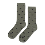 Calcetin Hombre Aop Crew Sock Verde
