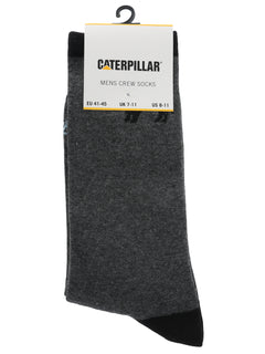 Calcetín Largo Hombre Diseño Bisonte Gris CAT