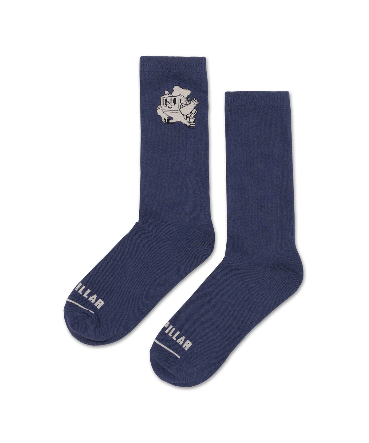 Calcetin Hombre Aop Crew Sock Azul