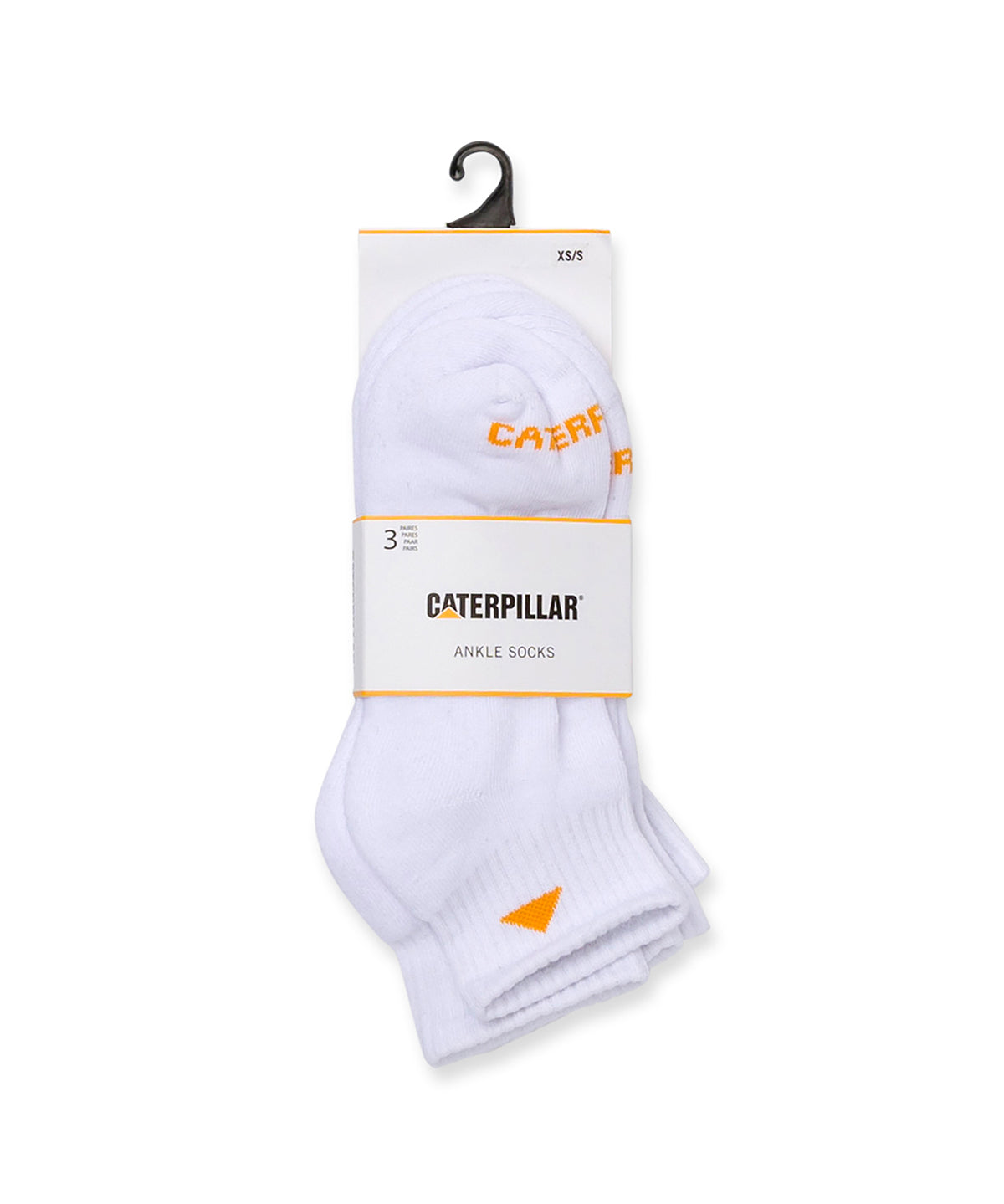 Calcetin Casual Unisex CAT BASICS ANKLE SOCK 3-PACK Blanco CAT
