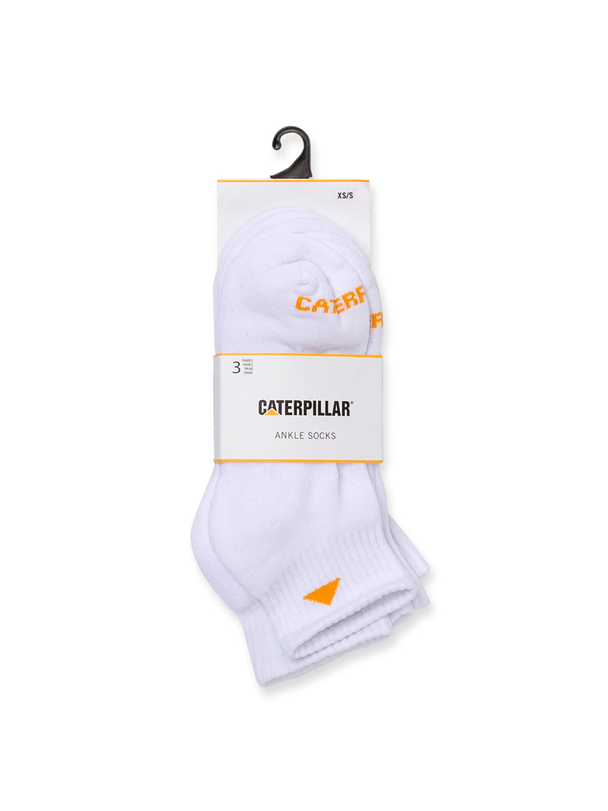 Calcetin Casual Unisex CAT BASICS ANKLE SOCK 3-PACK Blanco CAT