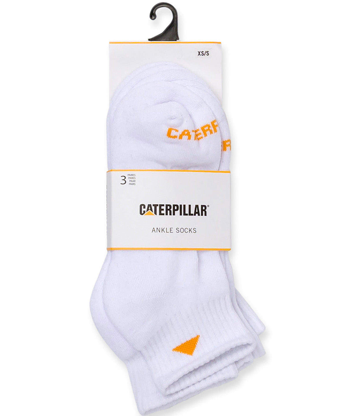 Calcetines Cortos Unisex CAT Basics Ankle - Blanco