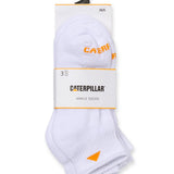 Calcetines Cortos Unisex CAT Basics Ankle - Blanco