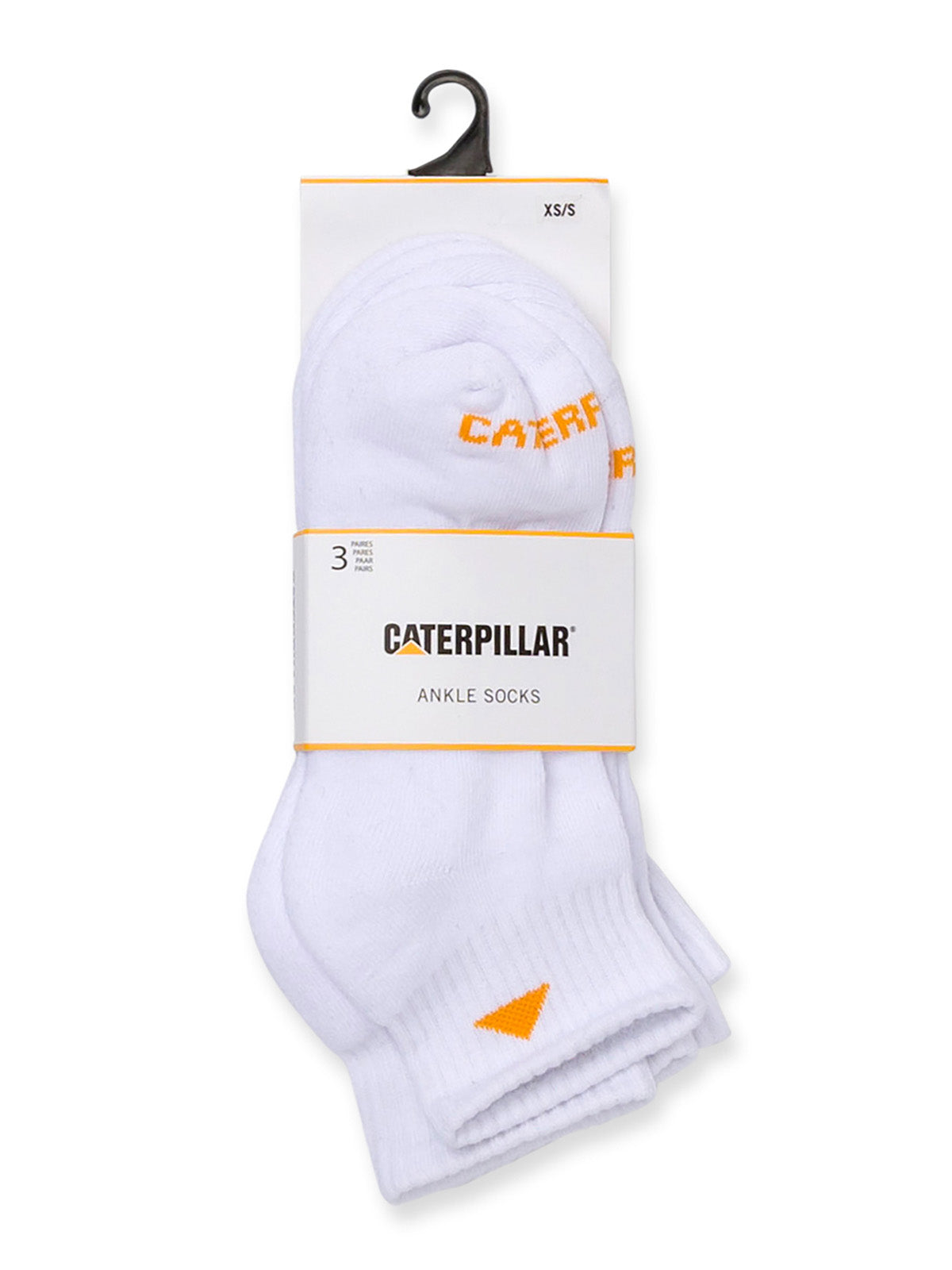 Calcetines Cortos Unisex CAT Basics Ankle - Blanco