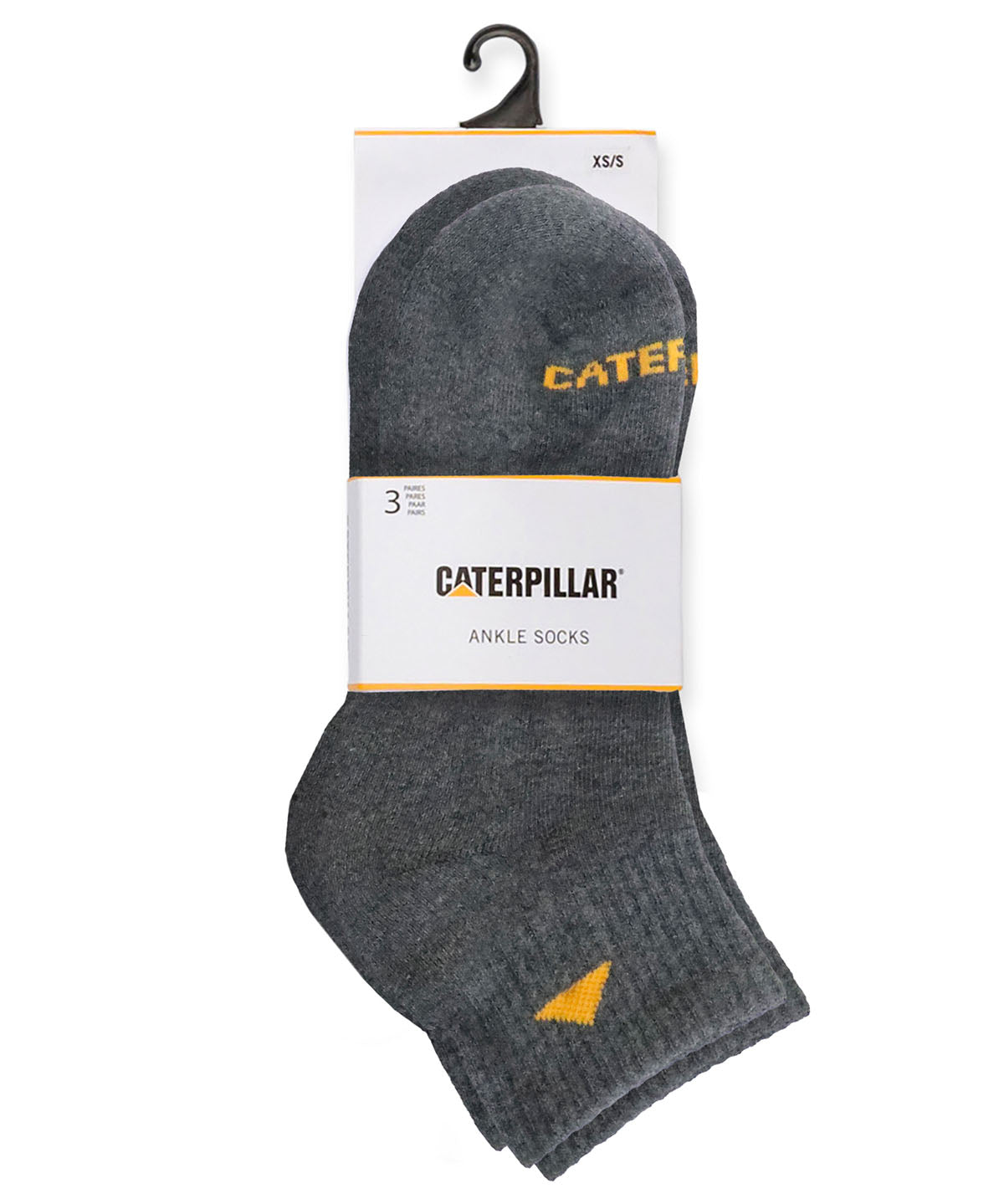 Calcetín Básico Tobillo Unisex Gris Cat