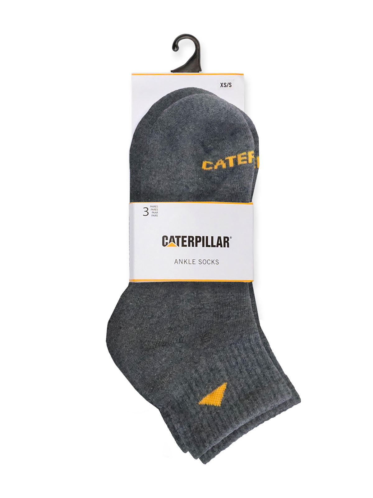 Calcetín Básico Tobillo Unisex Gris Cat