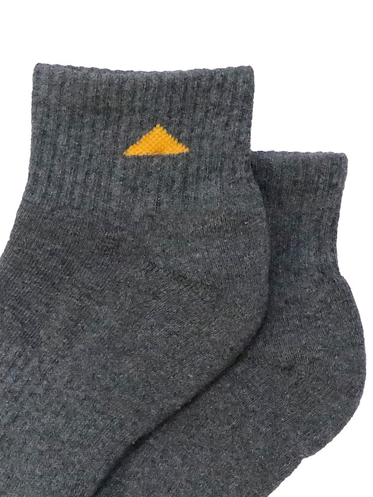 Calcetín Básico Tobillo Unisex Gris Cat