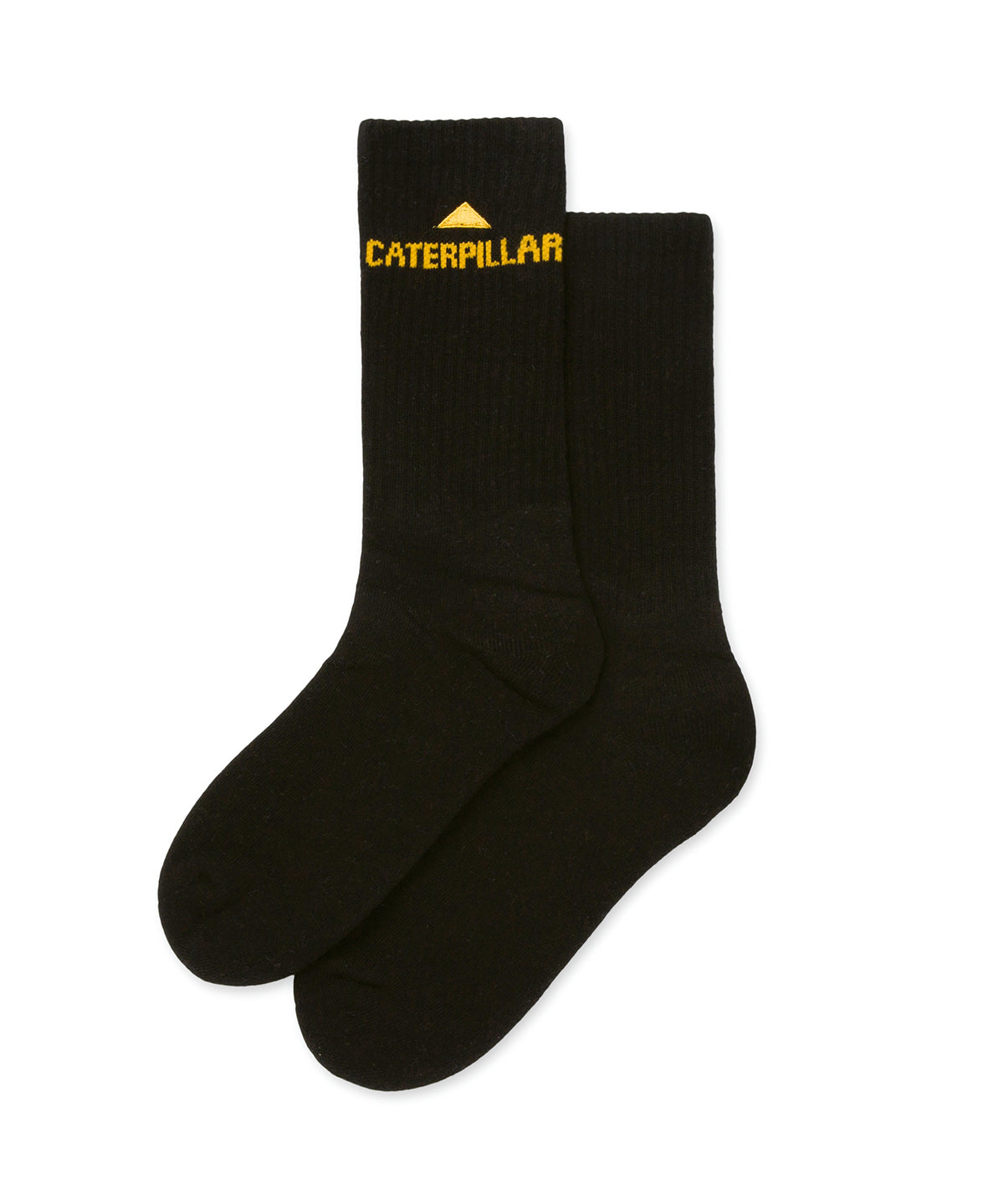 Calcetin Casual Unisex CAT BASICS CREW SOCK 3-PACK Negro CAT