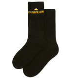 Calcetin Casual Unisex CAT BASICS CREW SOCK 3-PACK Negro CAT