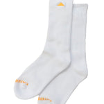 Calcetín Básico Largo Unisex Blanco Cat