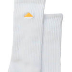 Calcetín Básico Largo Unisex Blanco Cat