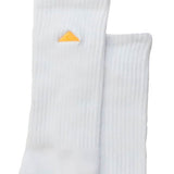 Calcetín Básico Largo Unisex Blanco Cat