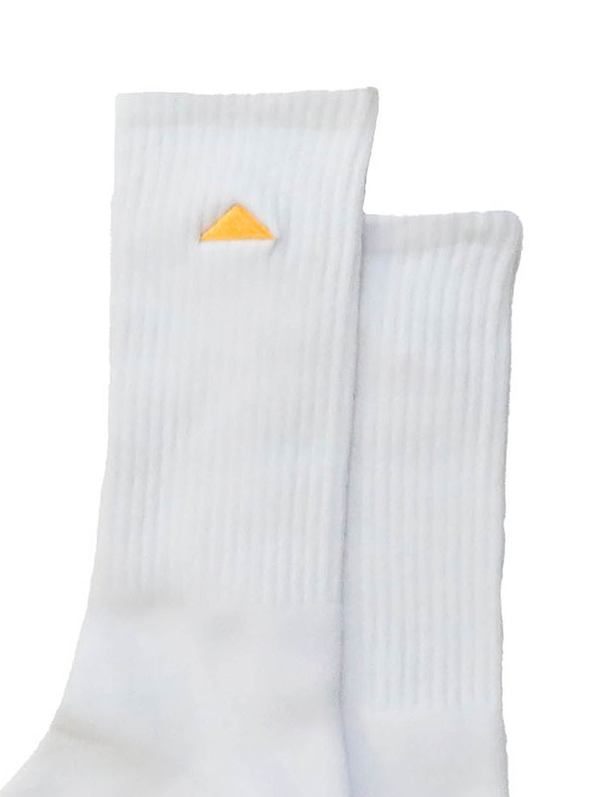 Calcetín Básico Largo Unisex Blanco Cat