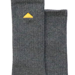 Calcetín Básico Largo Unisex Gris Cat