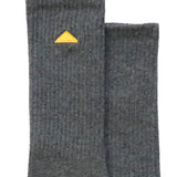 Calcetín Básico Largo Unisex Gris Cat