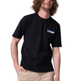 Polera Manga Corta Hombre Graphic Tee Negro