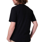 Polera Manga Corta Hombre Graphic Tee Negro