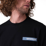 Polera Manga Corta Hombre Graphic Tee Negro
