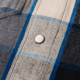 Camisa Manga Corta Hombre Flannel