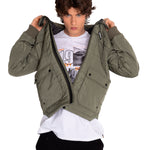 Chaqueta Casual Hombre Terrain Jacket Azul Cat
