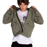 Chaqueta Casual Hombre Terrain Jacket Azul Cat
