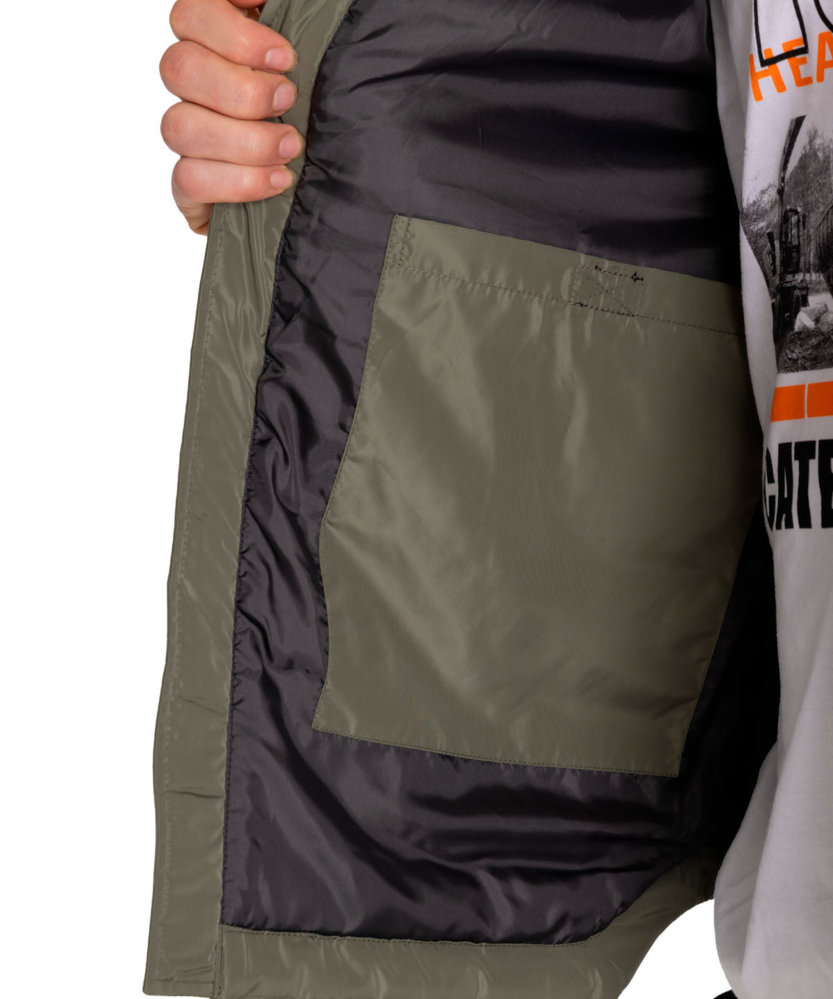 Chaqueta Casual Hombre Terrain Jacket Azul Cat