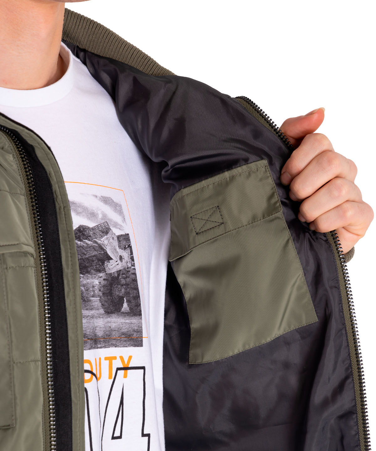 Chaqueta Casual Hombre Terrain Jacket Azul Cat