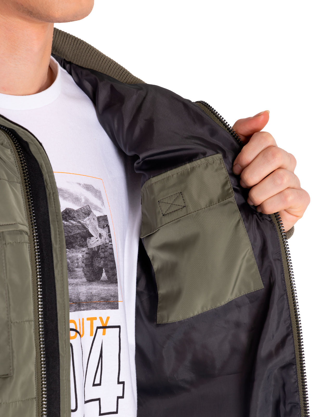 Chaqueta Casual Hombre Terrain Jacket Azul Cat