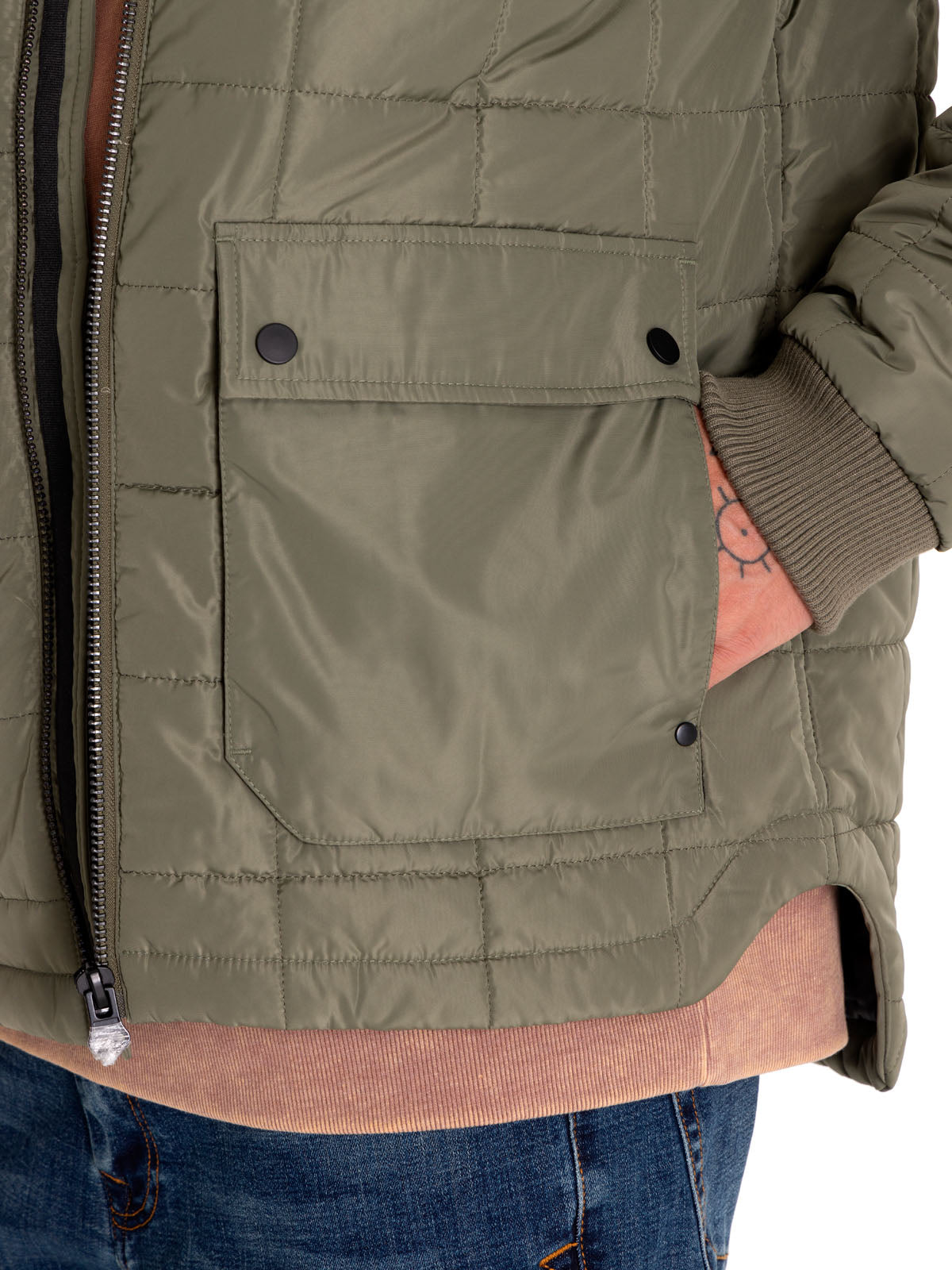 Chaqueta Casual Hombre Terrain Jacket Verde Cat