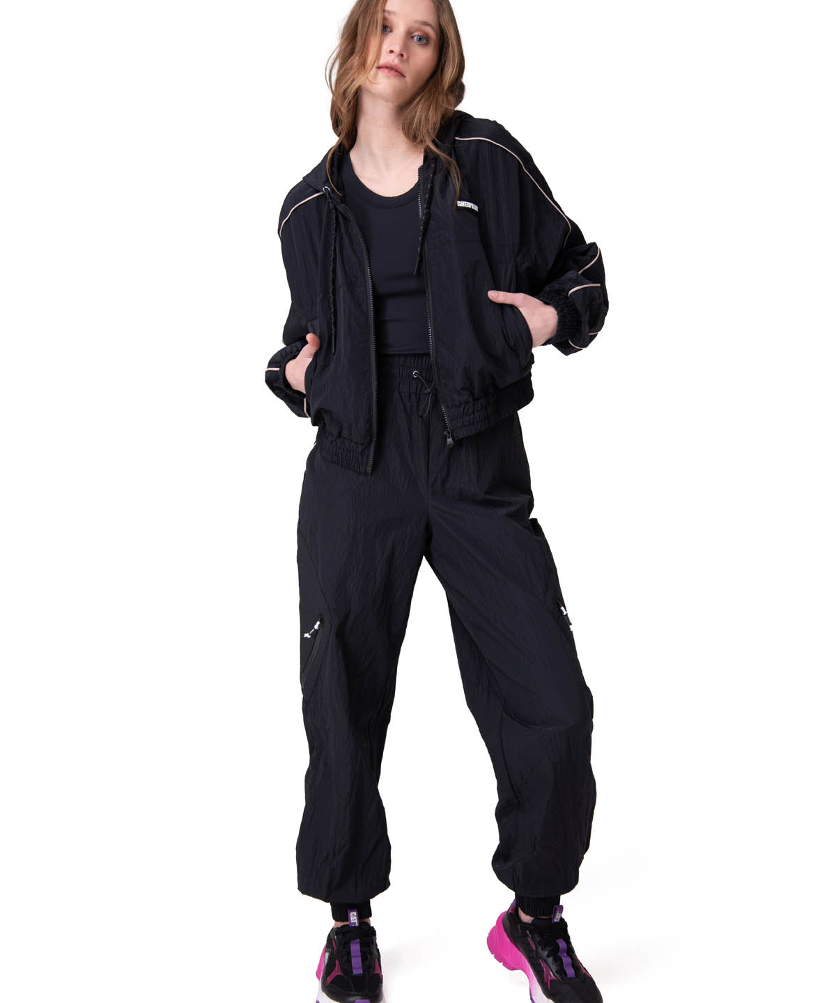 Chaqueta Mujer W Nylon Ripstop Jack Negro