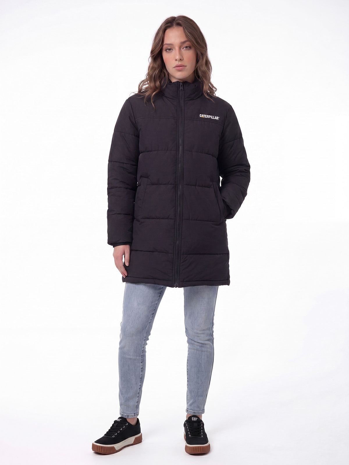 Chaqueta Mujer Heavyweight Insulated Puffer Negro Cat