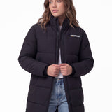 Chaqueta Mujer Heavyweight Insulated Puffer Negro Cat