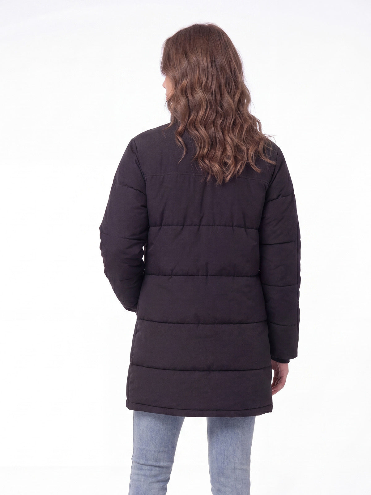 Chaqueta Mujer Heavyweight Insulated Puffer Negro Cat