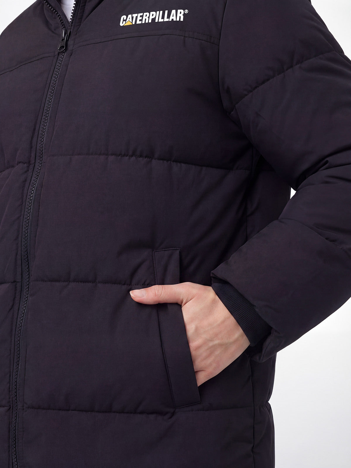 Chaqueta Mujer Heavyweight Insulated Puffer Negro Cat