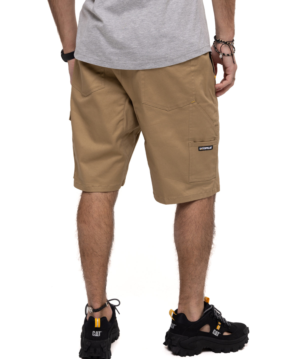 Short Casual Hombre Foundation Cargo Short Café Cat
