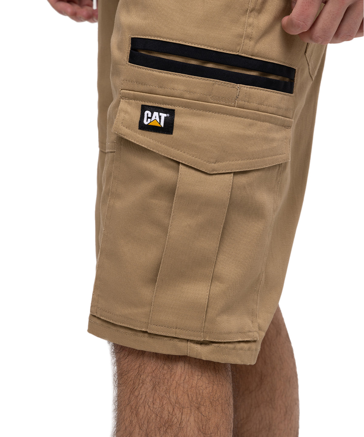 Short Casual Hombre Foundation Cargo Short Café Cat