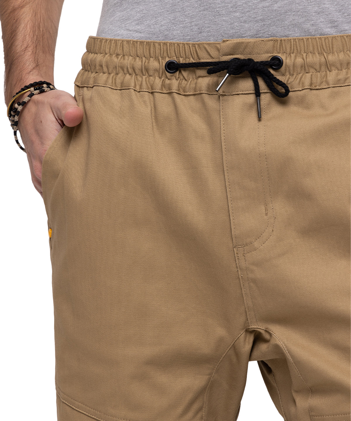 Short Casual Hombre Foundation Cargo Short Café Cat