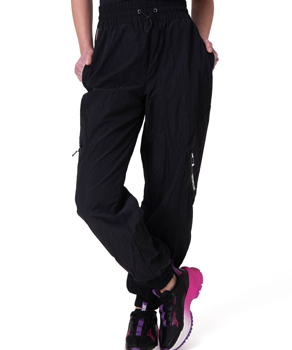 Pantalon Mujer W Nylon Ripstop E-Wa Negro