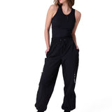 Pantalon Mujer W Nylon Ripstop E-Wa Negro